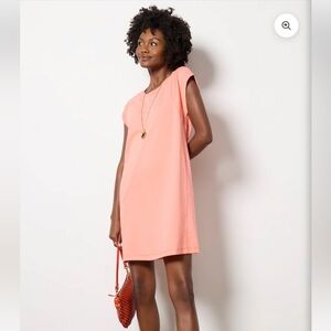 Evereve Coral Mini Dress